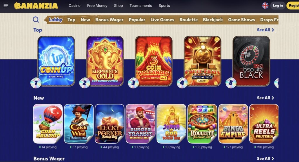 Number 3 rated credit card casino in the UK